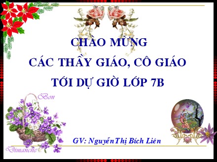 Bài giảng Công nghệ 7 - Tiết 20, Bài 22: Vai trò của rừng và nhiệm vụ của trồng rừng