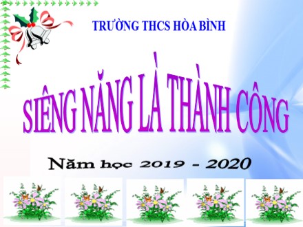 Bài giảng Toán đại 8 - Bài 3: Những hằng đẳng thức đáng nhớ - Năm học 2019- 2020