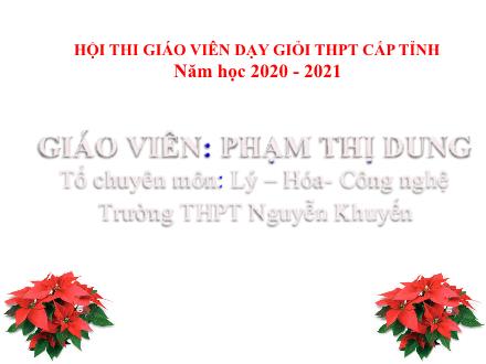 Bài giảng Hóa học Lớp 11 - Tiết 26, Bài 16: Hợp chất của Cacbon - Phạm Thị Dung