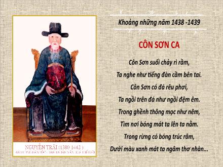 Bài giảng môn Ngữ văn Lớp 10 - Văn bản Nhàn - Trường THPT Quất Lâm