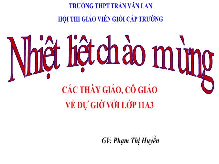 Bài giảng Sinh học Lớp 11 - Bài 31: Tập tính của động vật - Phạm Thị Huyền
