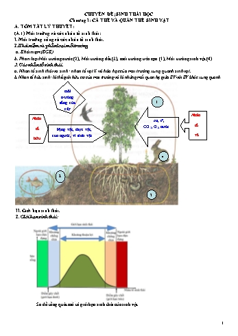 Chuyên đề Sinh học Lớp 12 (Đợt 2) - Trường THPT Trần Hưng Đạo